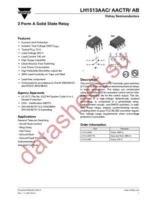 LH1513AAC datasheet  